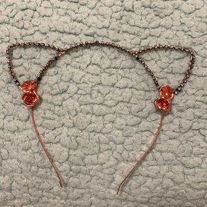 Rose Gold Cat Ears